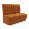 Banquette CHR couleur terracotta