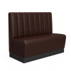 Banquette CHR couleur chocolat