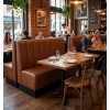 Banquette en simili cuir restaurant plusieurs dimensions