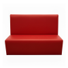 Banquette simili cuir pour restaurant
