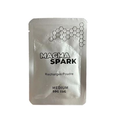 Poudre pour machine à étincelles