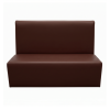 Banquette CHR couleur chocolat