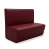 Banquette restaurant couleur grenade