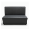 Banquette pour restaurant gris anthracite plusieurs dimensions