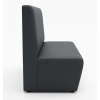 Banquette CHR anti feu couleur gris anthracite