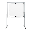 Tableau pivotant blanc châssis gris
