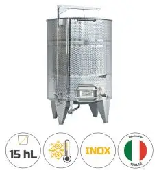 Cuve inox thermorégulée​ 15 hL