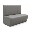 Banquette couleur grise avec rayures pour CHR