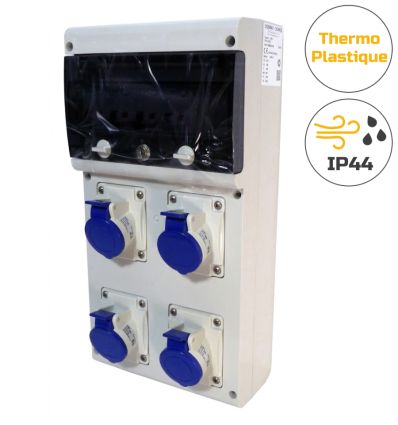 Coffret de camping 4 prises