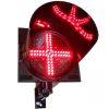 Feu croix rouge D200 mm allumé