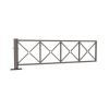 Barrière tournante croix de Saint André 3,5 m