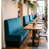 Banquette pour restaurant ignifuge