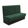 Banquette vert forêt en velours