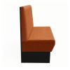 Banquette de plusieurs dimensions teracotta