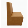 Banquette simili cuir lisse pour restaurant