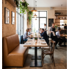 Banquette pour restaurant ignifuge