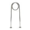 Support pour vélo épingle sur platine en inox