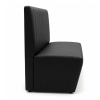 Banquette ignifuge pour restaurant en simili cuir