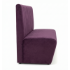 Banquette CHR prune plusieurs dimensions
