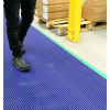 Application industriel - Tapis en vinyle strié