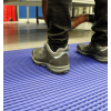 Caillebotis antidérapants pour chaîne de production