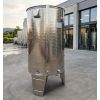 Cuve vinification - fond plat et pieds soudés