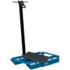 Patin rouleur rotatif rectangulaire 12 tonnes