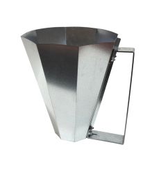 Abattage volaille cone saignoir​ Acier galvanisé (tôle)