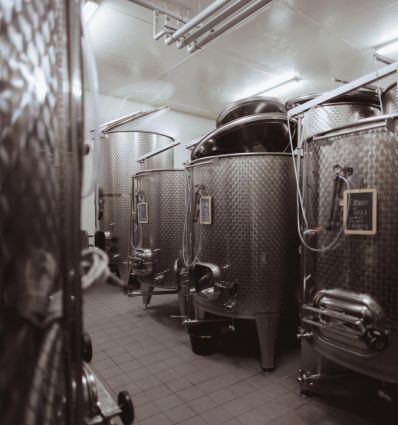 Cuve pour vinification - chai - photo non contractuelle