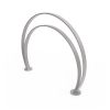 arceau à vélo circulaire acier sur platine