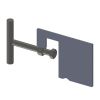 Fixation moule pour appui fenêtre métallique