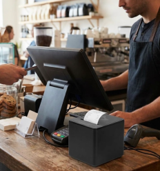Mise en situation de l'imprimante ticket de caisse