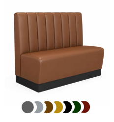 Banquette en cuir plusieurs couleurs