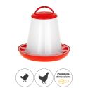 Photo : Mangeoire plastique poule 1 kg
