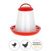 Mangeoire pour poules et poussins en plastique.
