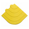 Bordures d'angle jaune