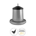 Photo : Mangeoire galvanisée poule 5 kg - Sans