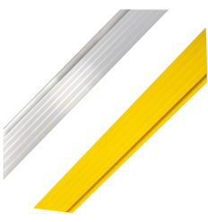 Bord de rampe fixe en alu pour caillebotis