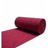 Rouleau de moquette rouge carmin
