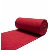 Rouleau de moquette rouge