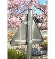 Mise en situation de la bride Clip - 80 x 40 mm