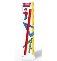 Totem Règle double face