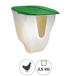Mangeoire poule suspendue en plastique