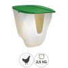 Mangeoire poule suspendue en plastique