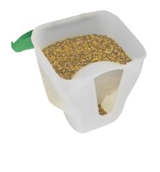 Distributeur graines poules