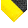 Tapis confort diamant noir et jaune