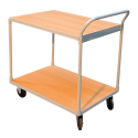 Photo : Desserte servante d'atelier 2 plateaux bois 905 x 610 mm