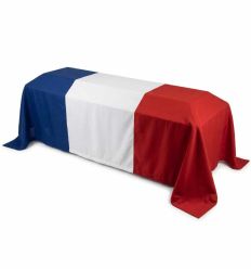 Drap Mortuaire Tricolore