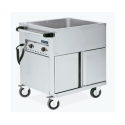 Photo : Chariot bain marie 3 x 1/1 GN avec réserve chaude