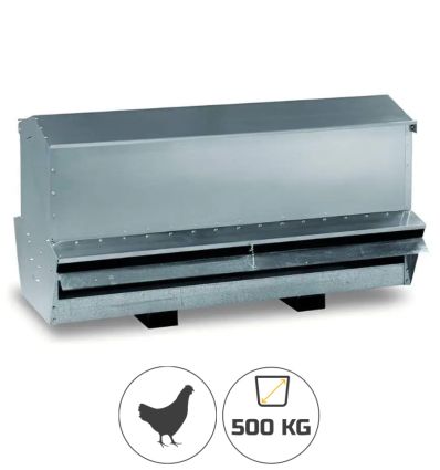 Mangeoire pour volailles 500 kg